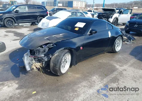 2005 Nissan 350Z Touring z USA, uszkodzony, nr VIN JN1AZ34E65M650455